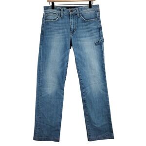 JOE'S JEANS The Classic Mens Medium Wash Carpenter Jeans W31 99 Cotton 1 Spandex